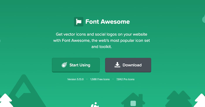 Font Awesome 免费图标库