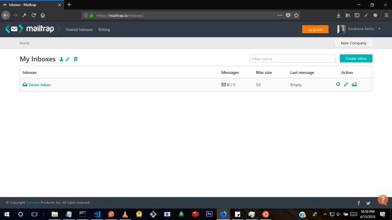 邮件陷阱收件箱