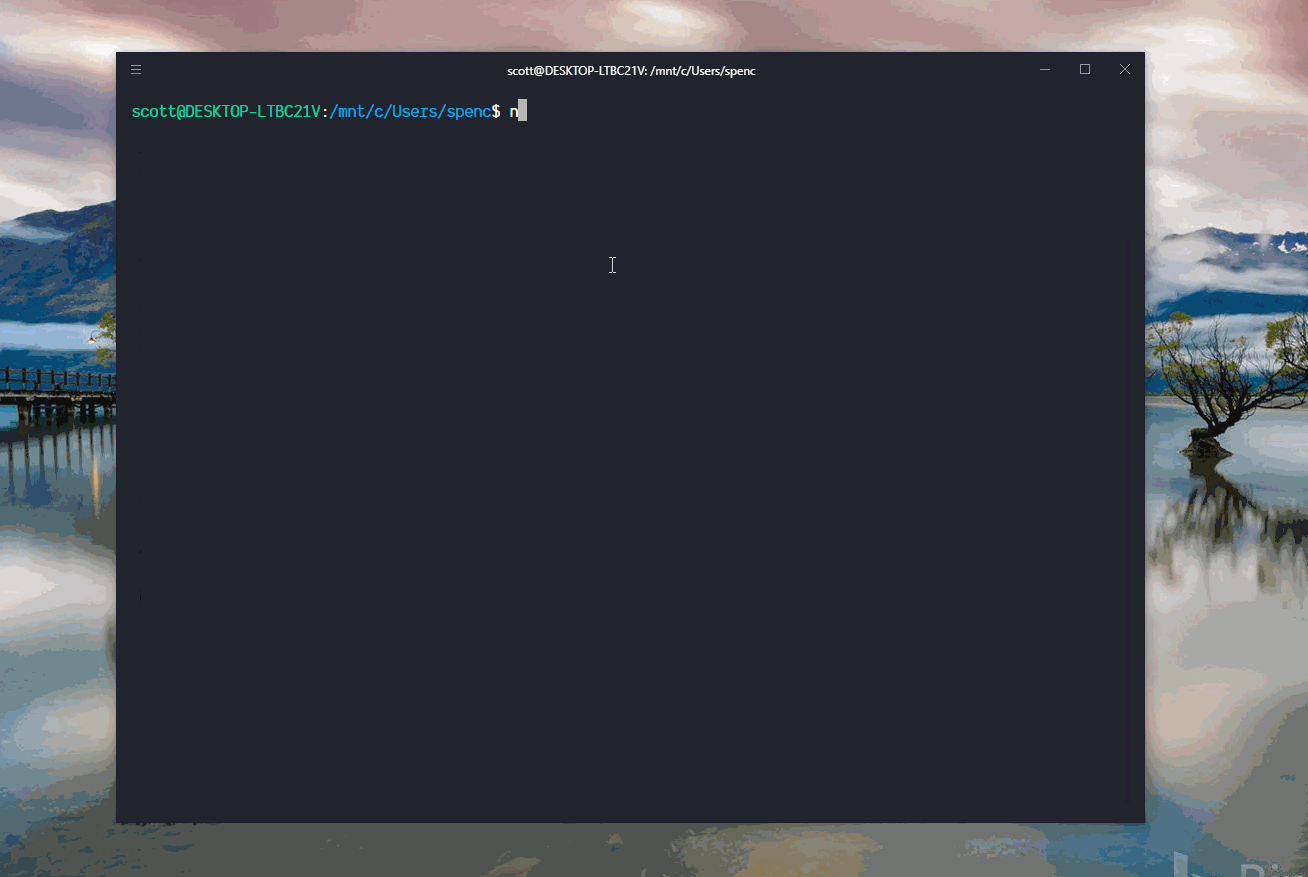 .bashrc 中的别名 fish