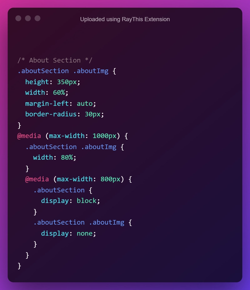 关于部分 CSS 代码 图片
