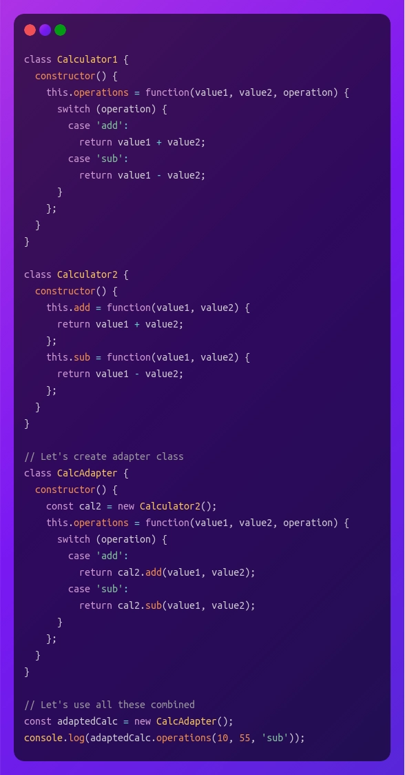 Javascript 适配器模式