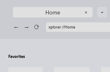 Xplorer 支持多个选项卡