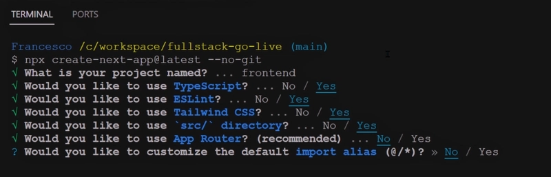 Go + TypeScript 全栈 Web 应用程序，接下来