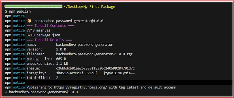 npm 发布