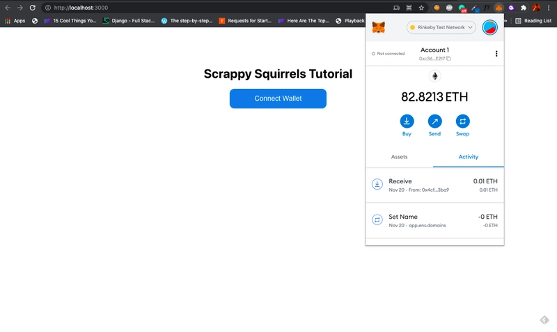 Metamask 钱包