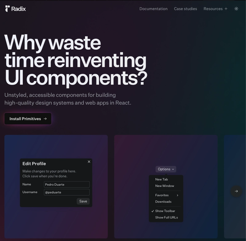 Radix UI