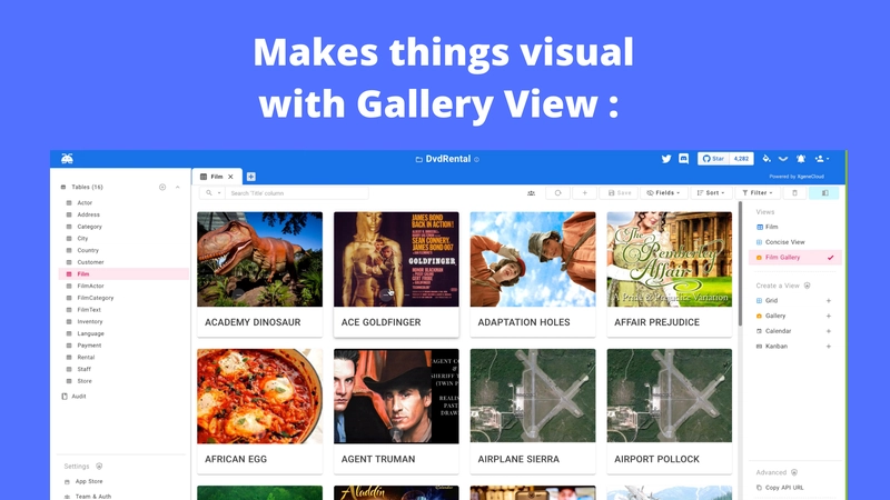 NocoDB：图库视图