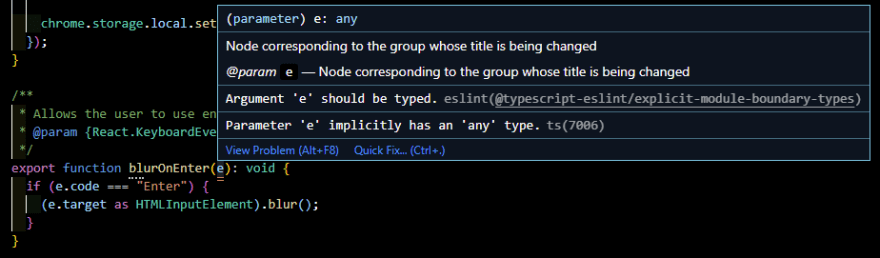 TypeScript 错误演示