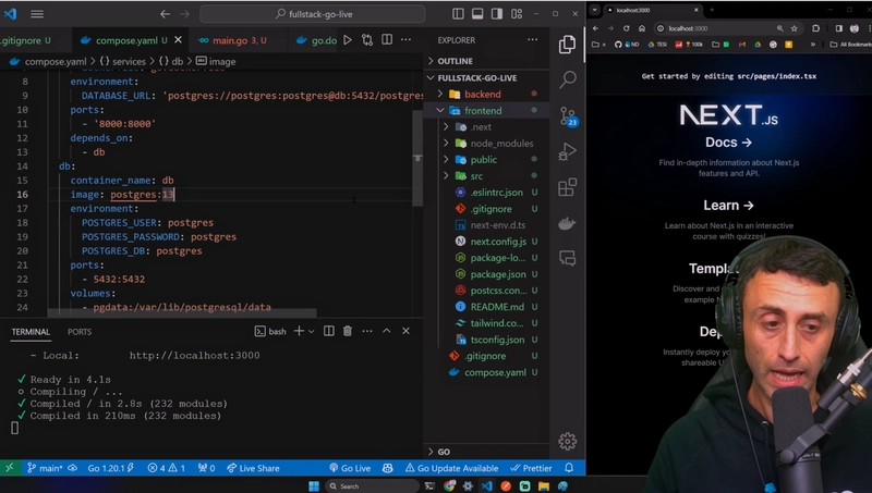 Go + TypeScript 全栈 Web 应用程序，接下来
