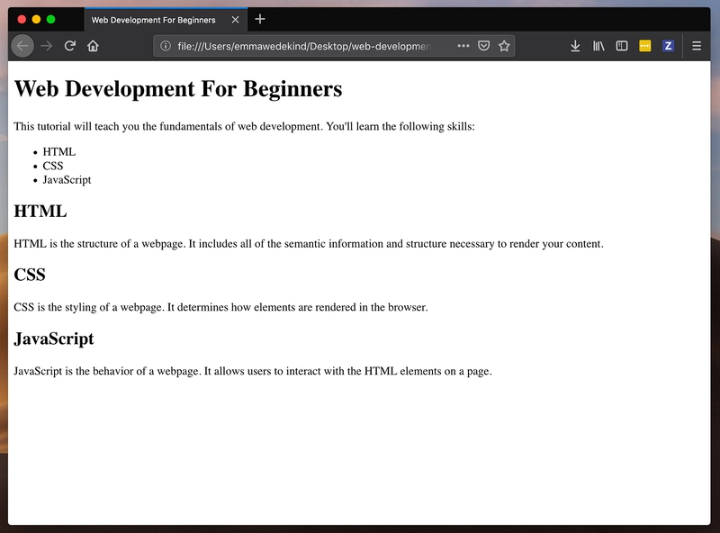 HTML