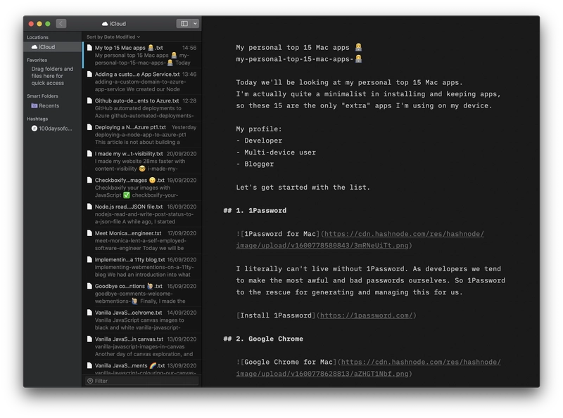 iA Writer for Mac