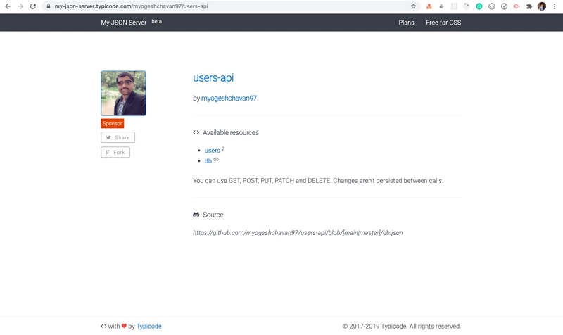 我们的 JSON 服务器