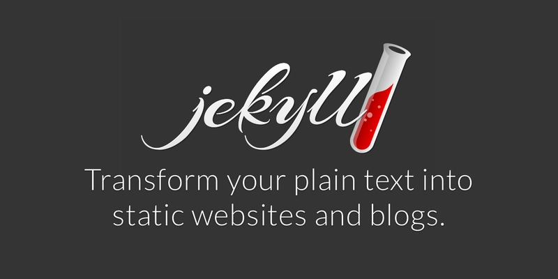 Jekyll静态网站生成器