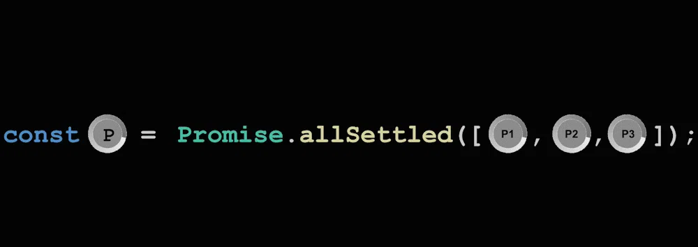Promise.allSettled - 传入的一个或多个 Promise 被拒绝
