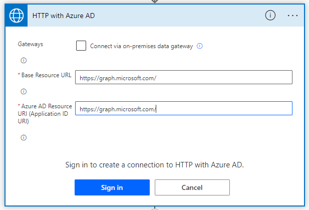 登录到 http azure