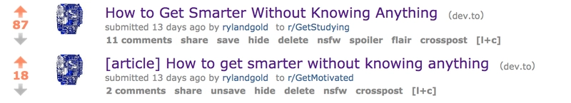 一无所知的reddit帖子