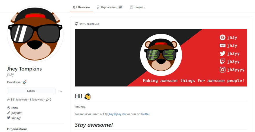 如何让你的 GitHub 个人资料脱颖而出