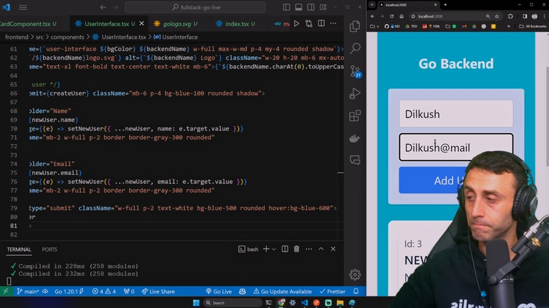 Go + TypeScript 全栈 Web 应用程序，接下来