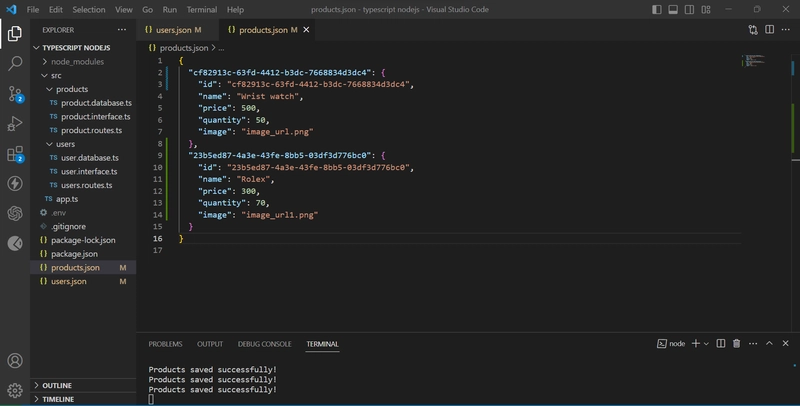 Products.json 文件