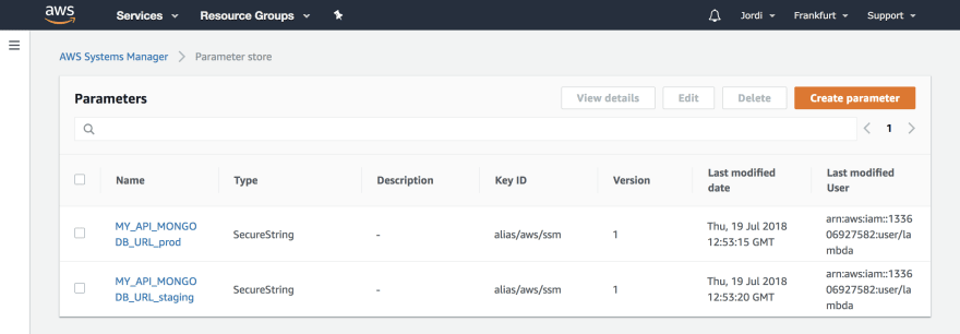 AWS 系统管理器