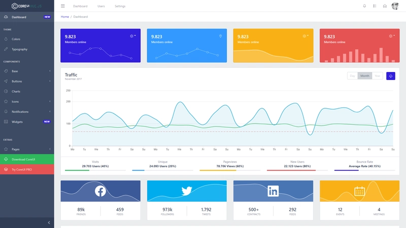 核心 UI Vue 免费