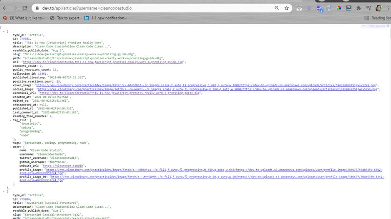 JSONView Chrome 扩展程序示例