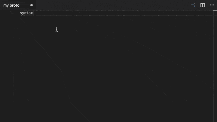 vscode proto3