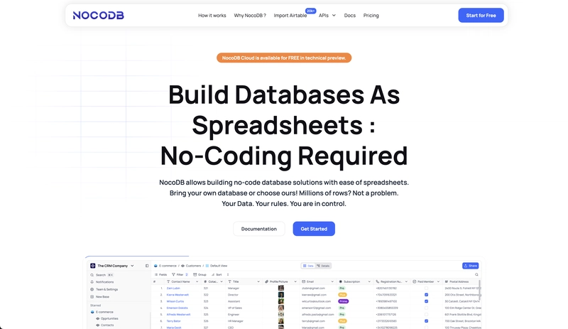 NocoDB