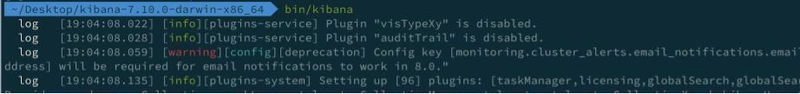 Kibana 运行