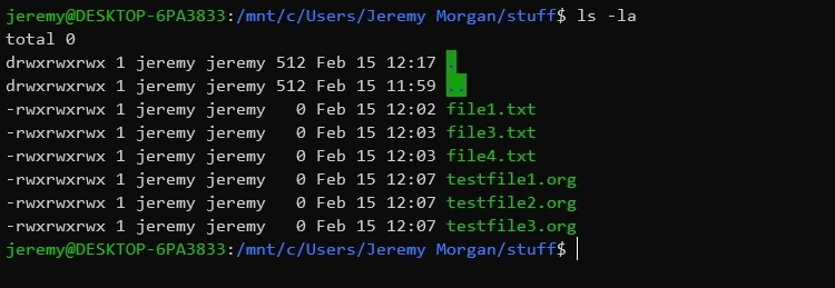 适用于 Linux WSL 的 Windows 子系统