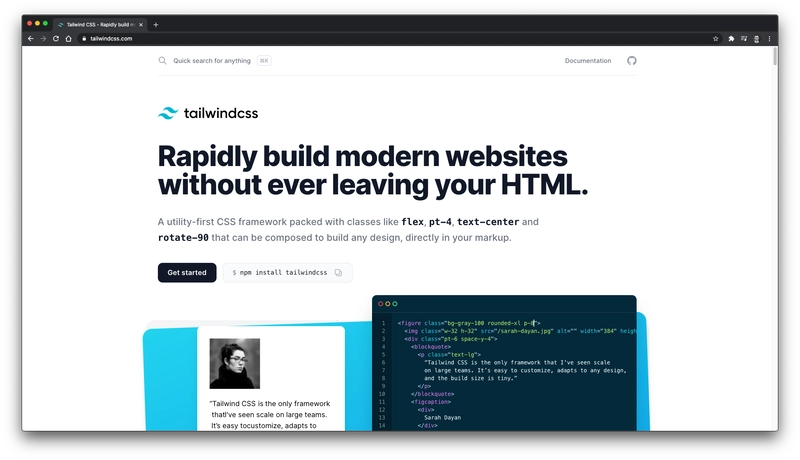 Tailwind CSS