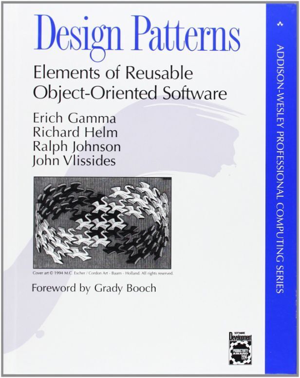 《设计模式：可重用面向对象软件的元素》（作者：Erich Gamma、Richard Helm 和 Ralph Johnson）