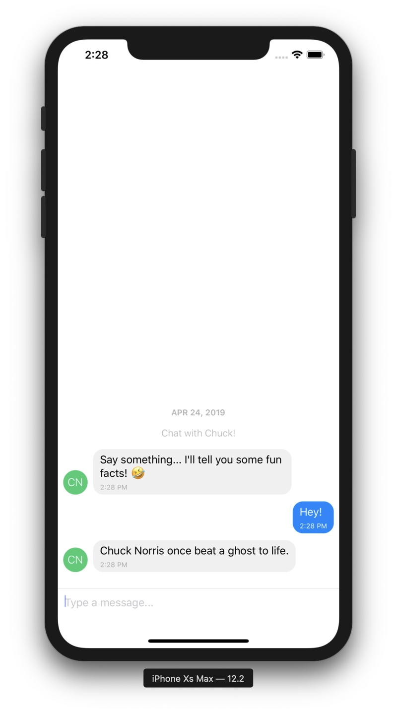 iOS – 聊天
