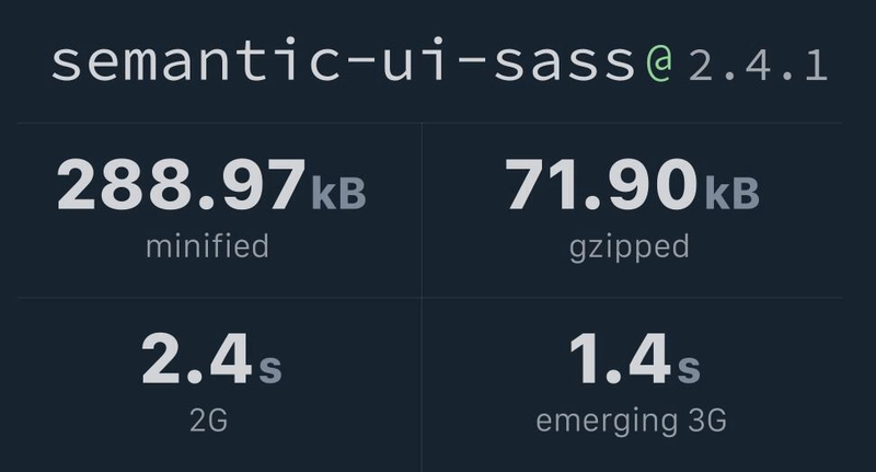 语义 UI CSS 框架