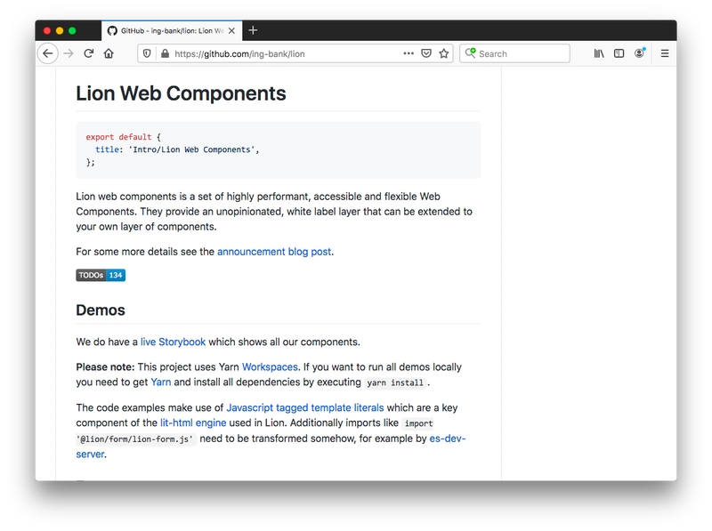 Lion Web 组件