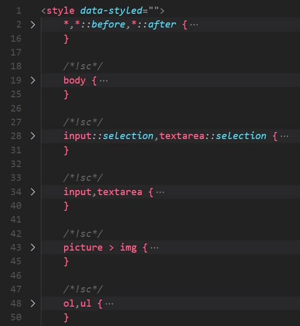 页面加载 CSS