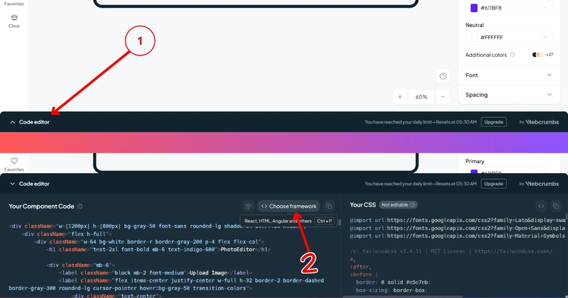 Webcrumbs 前端 AI