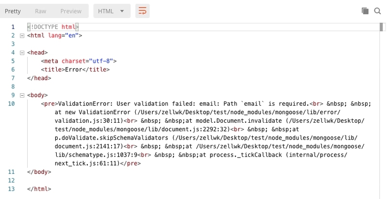 将文本响应发送回请求
