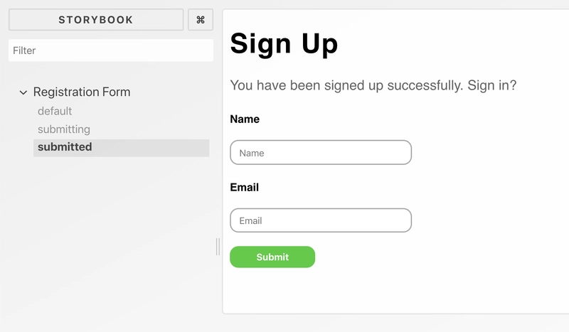故事书：已提交