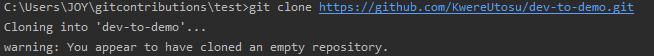 Alt git clone