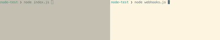 使用 webhook 终止服务器时出错