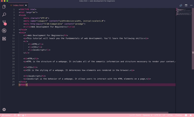 HTML