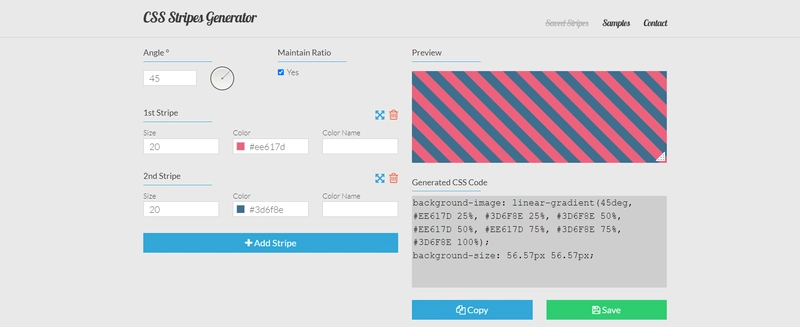 CSS Strips 生成器