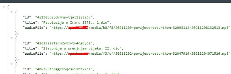 自定义 API 响应
