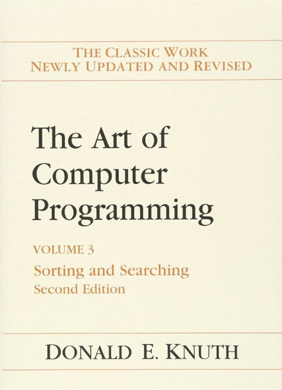 计算机编程艺术（作者：Donald Knuth）