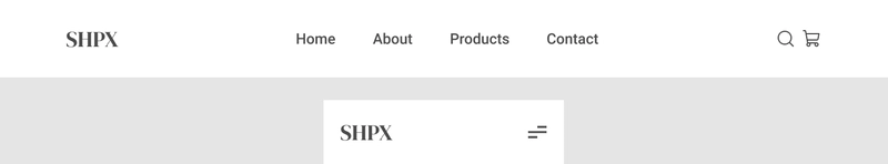 导航组件的桌面和移动端设计