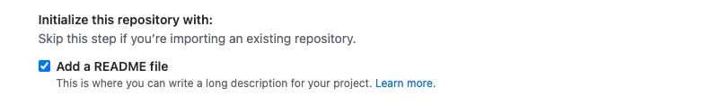 GitHub 使用 README 文件进行初始化