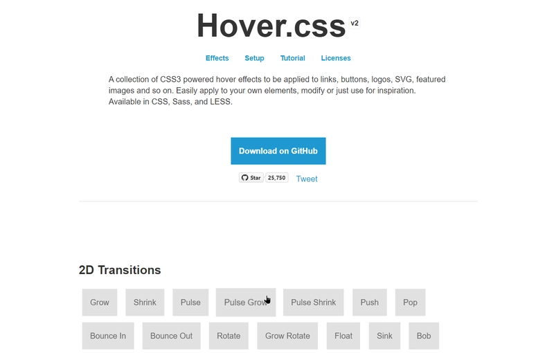 悬停CSS