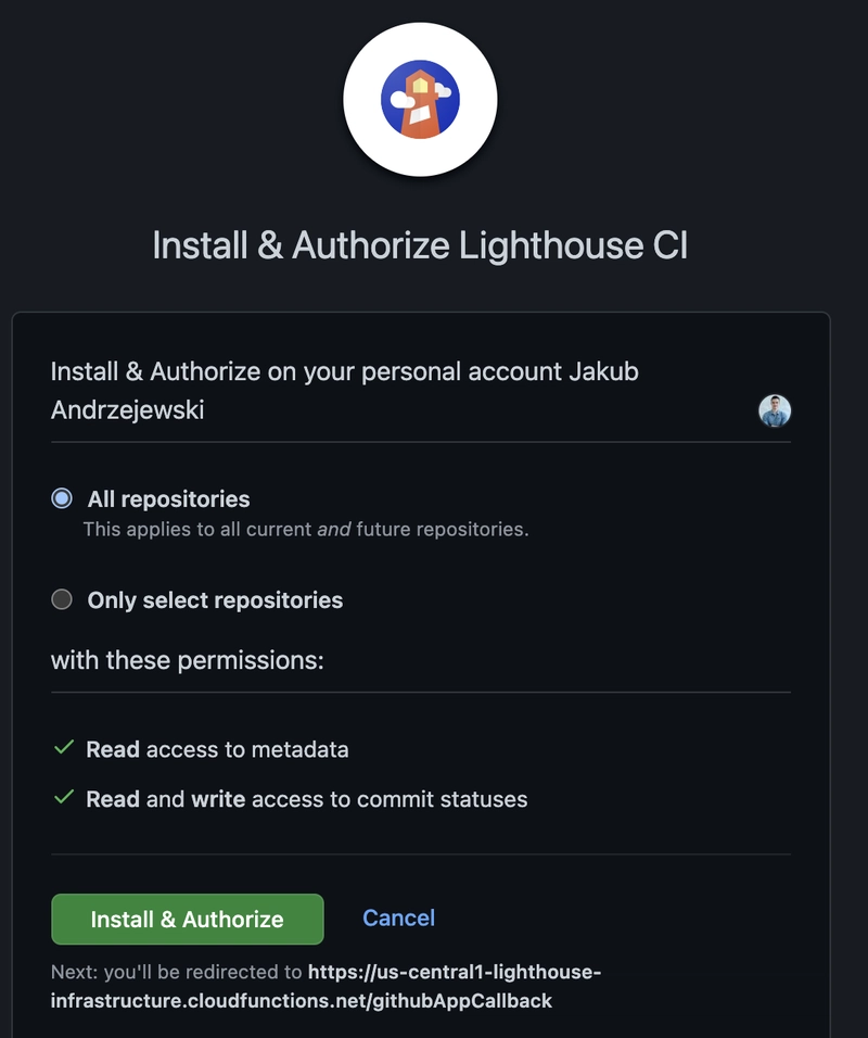 Github Lighthouse 授权