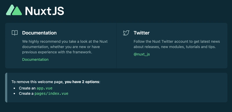 浏览器中的 Nuxt 3
